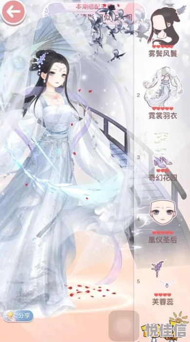 奇迹暖暖新风尚：起舞弄清影，平民高赞搭配再现人间绝美风情