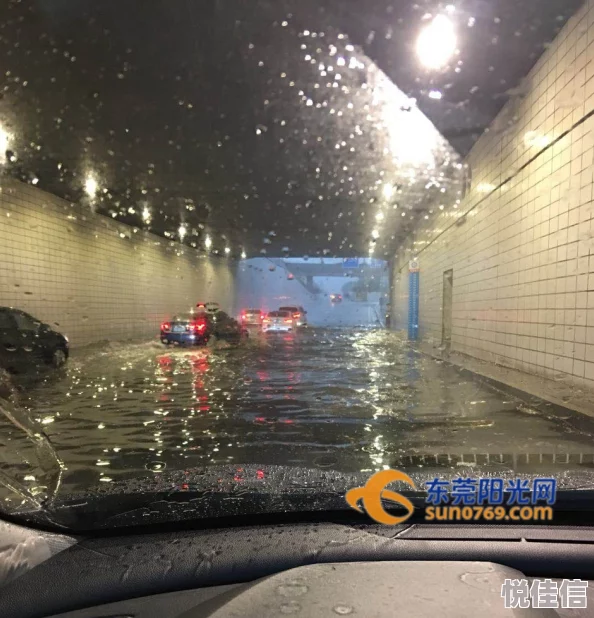 啊啊啊啊好多水突然下起了暴雨街道变成了河流