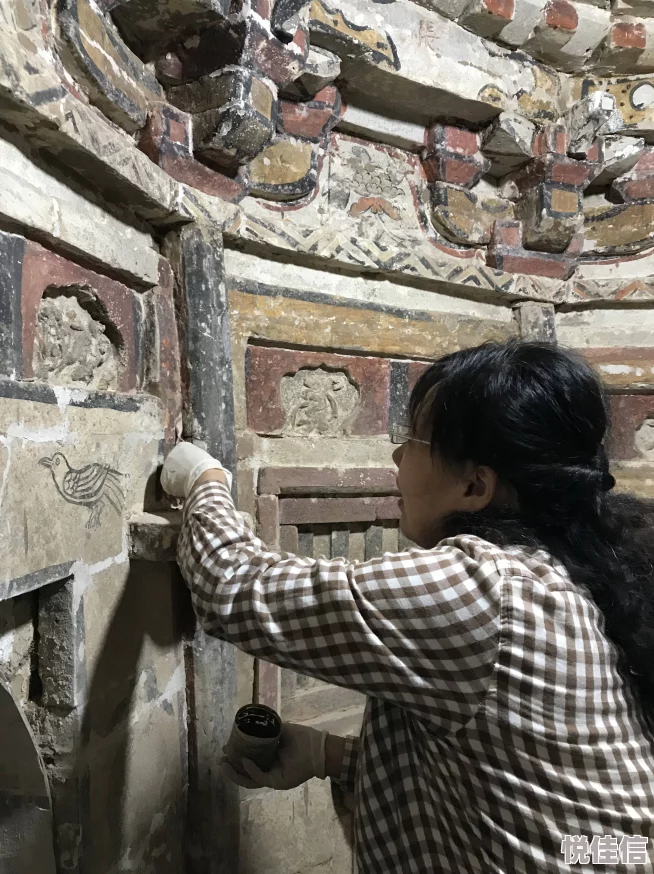 秀色大师千年古墓壁画修复工作已完成百分之八十预计下月对公众开放
