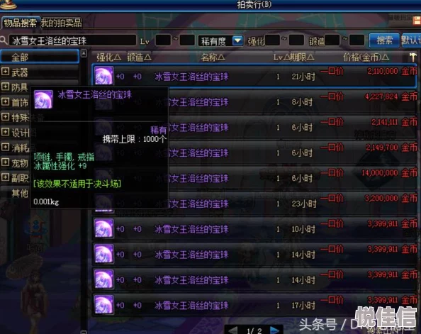 DNF最贵宝珠揭秘：哪个宝珠价值最高？