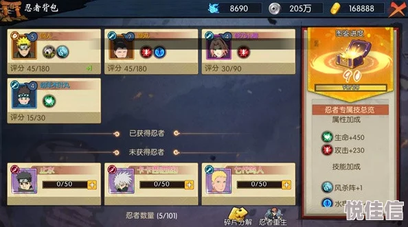 画符吧忍者T0角色排行榜：最强角色推荐与攻略解析