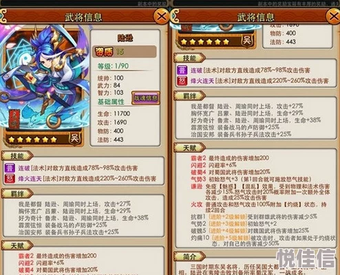 2024热门解析：放开那三国2陆逊武将图鉴属性全攻略详解